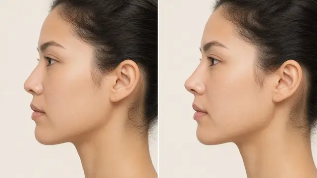 Khuôn mặt hài hòa, cân đối